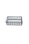 (20X10) Asortik Flat Multi-Purpose Decorative Single Small Size Rustic Wire Basket (New)