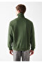 High Collar Green Sweatshirt 0610965-71585 - 4