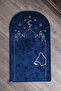 Knee Pain-Free Velvet Prayer Rug with Mosque - 2