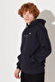 Hooded Regular Fit Black Men's 100% Cotton Sweatshirt L80YRY01 - 3