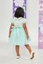 ROBASI FLOWERED TULLE BABY DRESS - 4