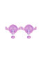 Click Lock Spout Drinking Cup with Straw, Purple, 6 months, 207ml, Pack of 2 - 3