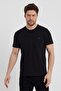 Men's Crew Neck Basic 100% Cotton 5-Pack T-Shirt - 2