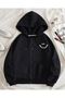 Black Smile Printed Girl/Boy Cardigan