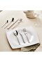 Elegance 84 Pieces 8/10 Stainless Steel 12 Person Fork Spoon Knife Set