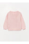 Crew Neck Long Sleeve Patterned Baby Girl Knitwear Sweater - 3