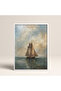 Framed Single Painting Sailboat Series Classic Poster Painting Tk/128 - 2