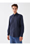 Regular Fit Long Sleeve Striped Men's Shirt - 2