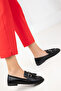 Black Women's Casual Shoes 18560 - 4