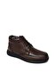 Men's 100% Genuine/Real Leather, Fur Inside, Lace Up, Zippered Non-Slip Sole Daily Boots 203 - 2