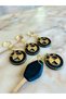 Bmw Logo Keychain Gold Antique 1pc - 2