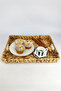Wicker Rectangular Serving Presentation Tray 40 Cm - Thn39086 C1-1-18 - 2