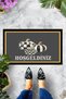 Digital Printed Pumpkin Patterned Welcome Written Decorative Door Mat