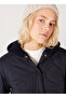 Navy Blue Women's Coat W232275410-Navy Blue - 3
