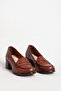 DERİCLUB 04045 Genuine Leather Women's Heeled Shoes - 2