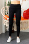 High Waist Ribbed Recovery Ribbed Leggings - 2