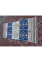 Blue-Cream Tones, Handmade Wonderful Yörük Cecim, to Your Kitchen, Office, Gift Rug 146 X 78 cm T8 - 2