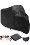 Honda Cb 125 R Compatible Motorcycle Tarpaulin Motor Tarpaulin Black