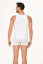 6 Pieces, Thick Strap, Cotton & Lycra, Basic, Men's Undershirt - 3