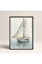 Framed Single Painting Sailboat Series Classic Poster Painting Tk/126 - 2