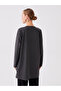 Crew Neck Printed Long Sleeve Women's Tunic - 5