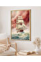 Framed Single Painting Sailboat Series Classic Poster Painting Tk/129