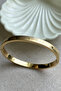 Steel 17 Cm Circumference Full Round Heart Butterfly Women's Handcuff Does Not Tarnish - 2