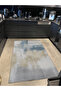 Sdney Blue Beige Themed Powder Abstract Patterned Creative Modern Decorative Carpet 2203 - 2