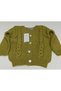 hair braided baby girl child knitwear cardigan