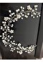 Crystal Bridal Crown, Pearl Flower Bridal Crown, Special Design Bridal Hair Accessory - 3