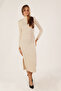 Ribbed Camisole Women's Dress Ecru - 6