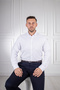 Ccs Collar Buttoned Textured White Shirt - 6