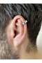 Stainless Steel Compression Unisex Non-Perforated Steel Cartilage Earrings (single)
