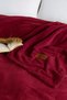Monica Claret Red Double Luxury Blanket - 2