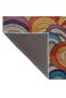 Multicolored Wavy Spiral Patterned Creative Modern Decorative Carpet 2110 - 4