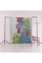 Multicolored Surrealist Rooster Patterned Creative Modern Decorative Carpet 2153 - 5
