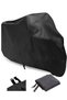 Bisan Pacific 150 Black Motorcycle Tarpaulin Motor Tarpaulin