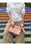 Women's Plush/Teddy Zippered and Lined Clutch Handbag - 2