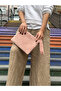 Women's Plush/Teddy Zippered and Lined Clutch Handbag - 3