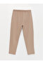 Standard Fit Women's Trousers with Elastic Waist - 2