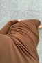 Stylish, body-hugging long smock detail draped long sleeve women's midi length evening dress - 3