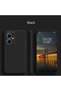 V29 Lite 5g Compatible Case with Camera Protection Black Color Soft Flexible Silicone Cover - 2
