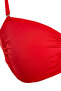 Red Strapless Accessorized Bikini Top TBESS24BU00036 - 8