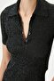 Women's Black Sweater - 5