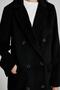 Women's Black Coat - 5