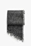 Women's Anthracite Shawl - 2