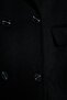 Women's Black Coat - 8