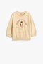 Baby Girl Beige Sweatshirt