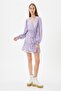 Women's Lilac Patterned Dress