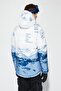 Men's White Patterned Jacket - 6